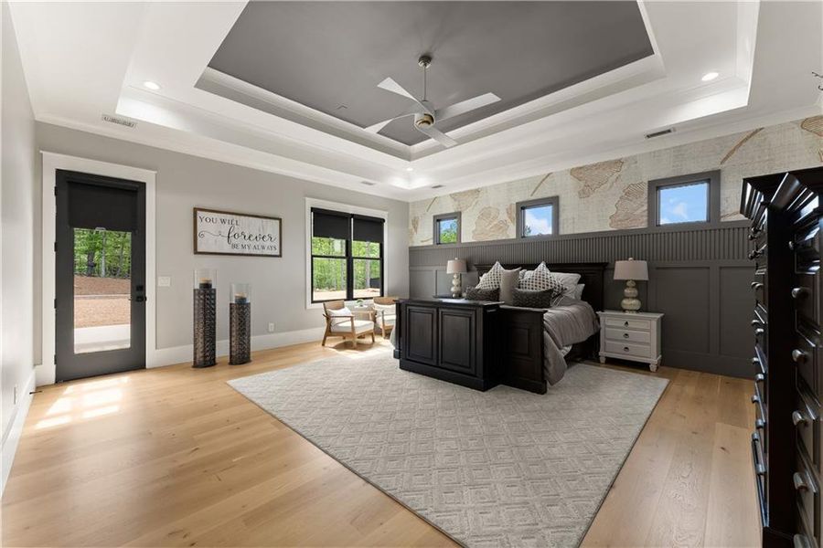 Furnished interior view inside a new home in , Jefferson (Image 12).