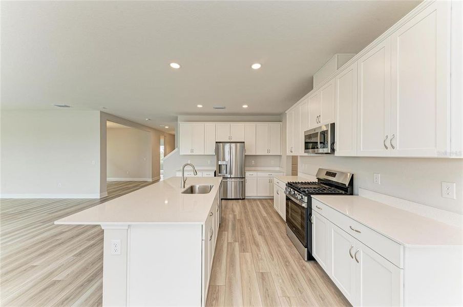 Furnished interior view inside a new home in Crosswind Ranch, Parrish (Image 15).