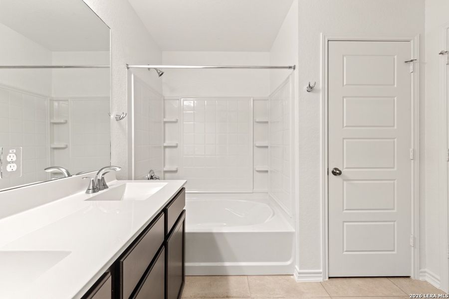 Furnished interior view inside a new home in Preserve at Culebra - Villa Collection, San Antonio (Image 9). Furnished interior view inside a new home in Preserve at Culebra - Villa Collection, San Antonio (Image 9).
