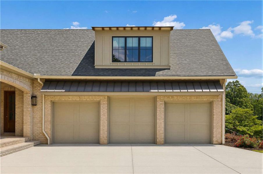 Front exterior of a new home in , Smyrna, GA, highlighting curb appeal (Image 30). Front exterior of a new home in , Smyrna, GA, highlighting curb appeal (Image 30).