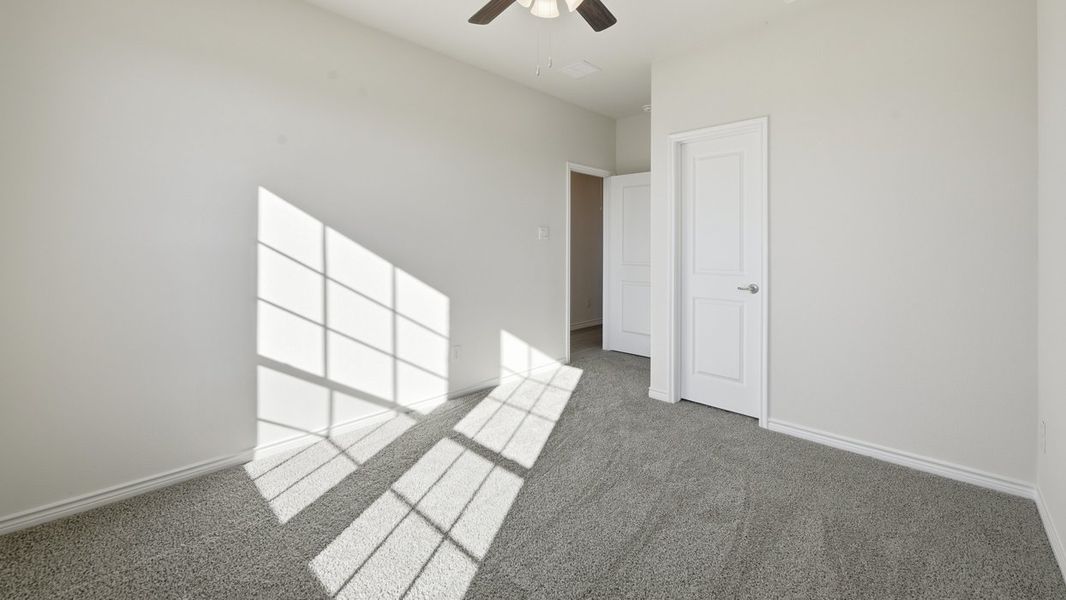 Spacious, unfurnished interior of a new home in Fireside by the Lake, Garland (Image 24).