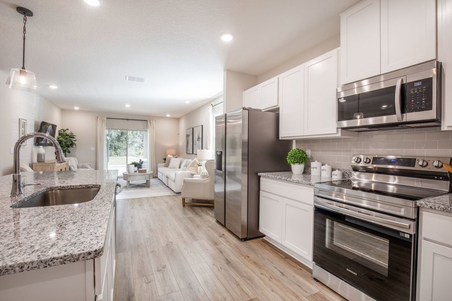 Representative furnished interior of a home built from the Maple by Maronda Homes in Coastal Communities, Edgewater (Image 39).