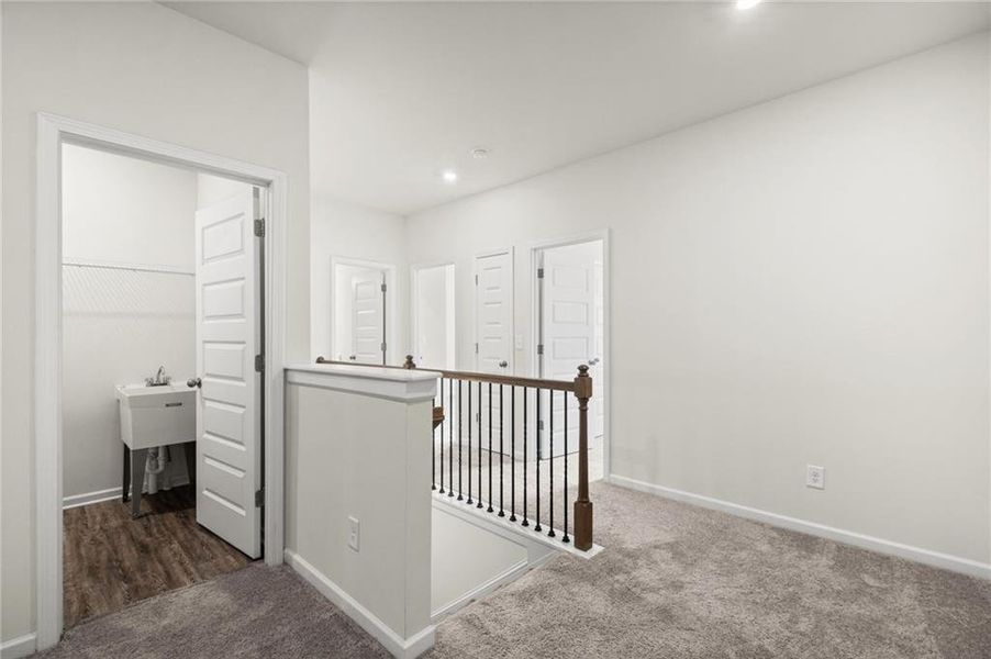 Furnished interior view inside a new home in , Powder Springs (Image 11).