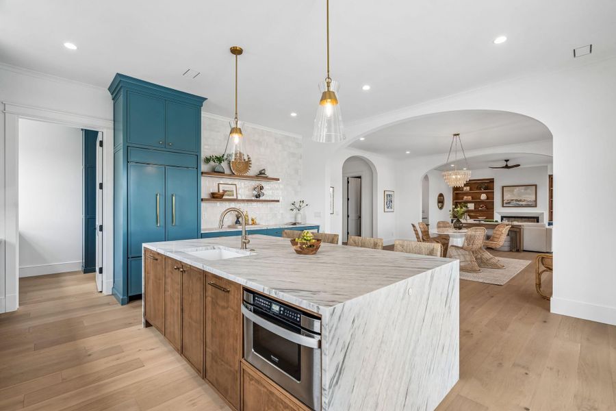 Furnished interior view inside a new home in , Johns Island (Image 13).
