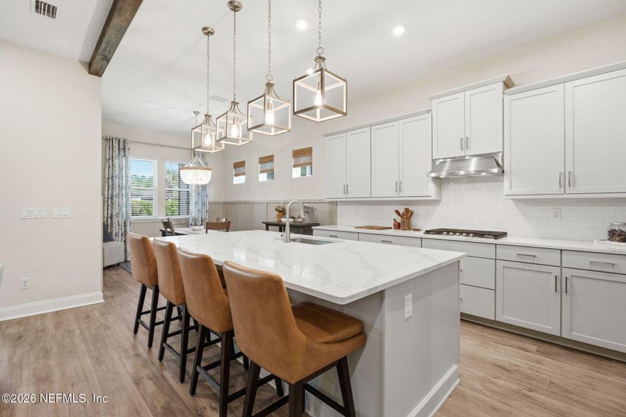 Furnished interior view inside a new home in RiverTown, St. Johns (Image 5).