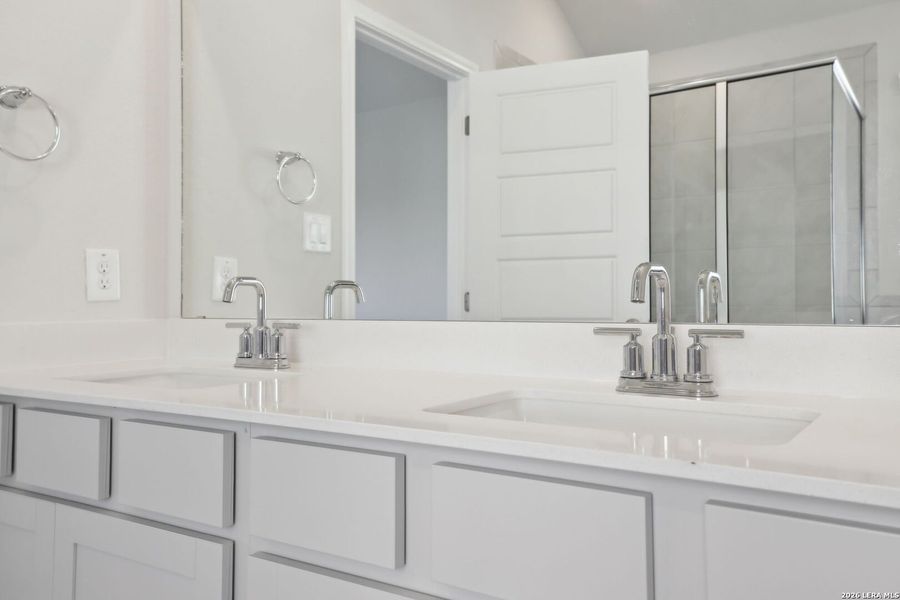 Close-up of interior finishes inside a home in Legendary Trails - Classic Series, Cibolo (Image 20).