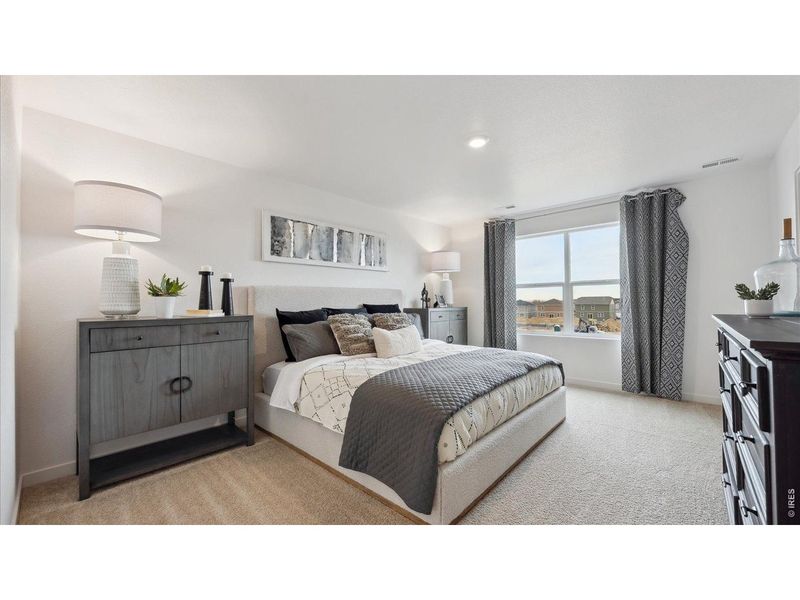 Furnished interior view inside a new home in Lakeside Canyon, Mead (Image 11).