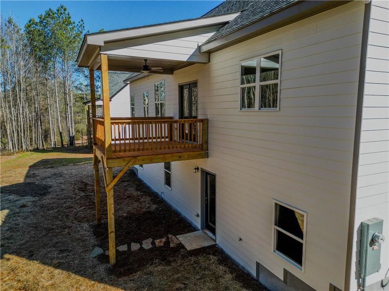 Exterior details and patio area of a home in , Villa Rica (Image 21). Exterior details and patio area of a home in , Villa Rica (Image 21).