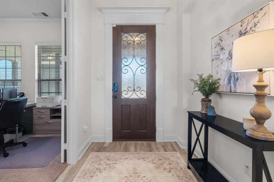 Entry with office off entry