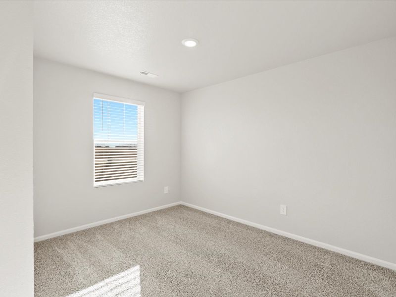 Spacious, unfurnished interior of a new home in Lorson Ranch : The Springs Collection, Colorado Springs (Image 17). Spacious, unfurnished interior of a new home in Lorson Ranch : The Springs Collection, Colorado Springs (Image 17).