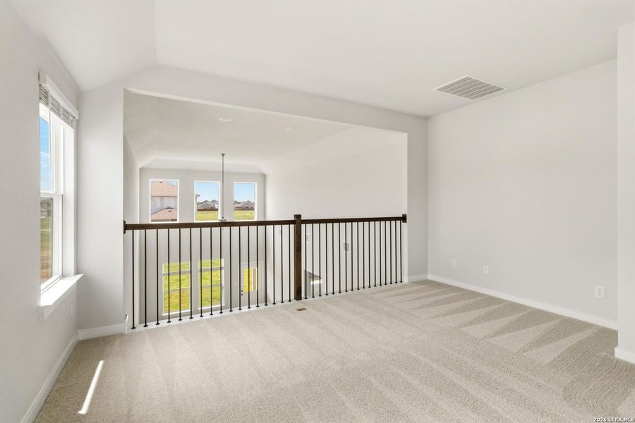 Spacious, unfurnished interior of a new home in Red Hawk Landing, San Antonio (Image 15). Spacious, unfurnished interior of a new home in Red Hawk Landing, San Antonio (Image 15).