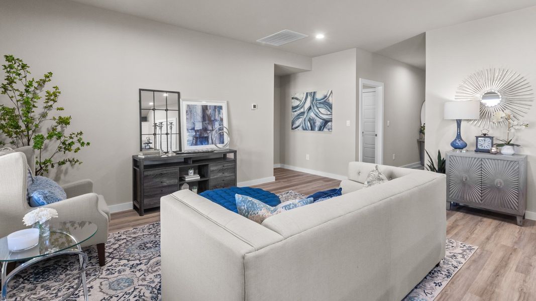 Furnished interior view inside a new home in Homestead at Parks Bell Ranch, Odessa (Image 9).