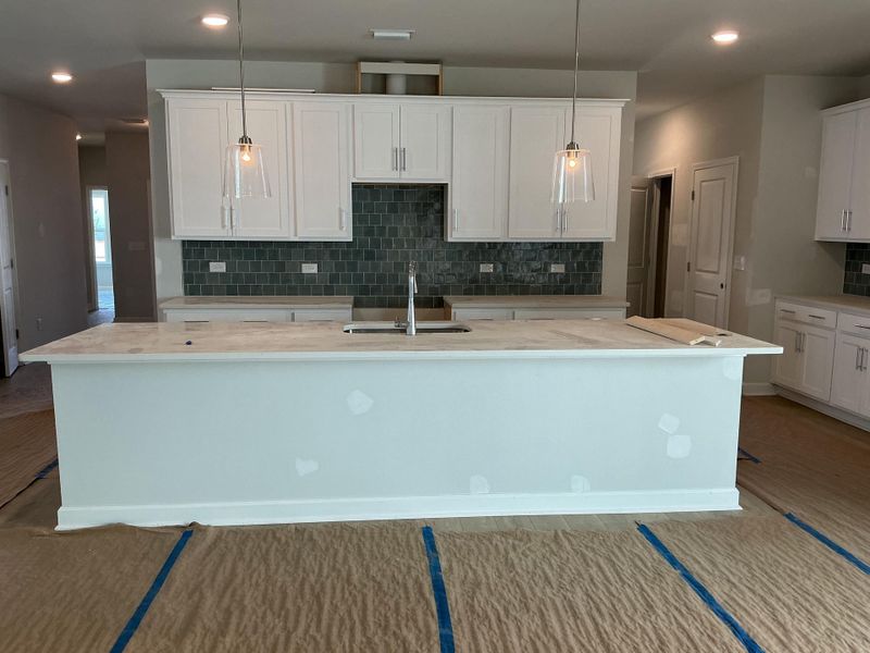 In-progress construction of a new home in Tea Farm: Presidents Series, Ravenel, SC (Image 18).