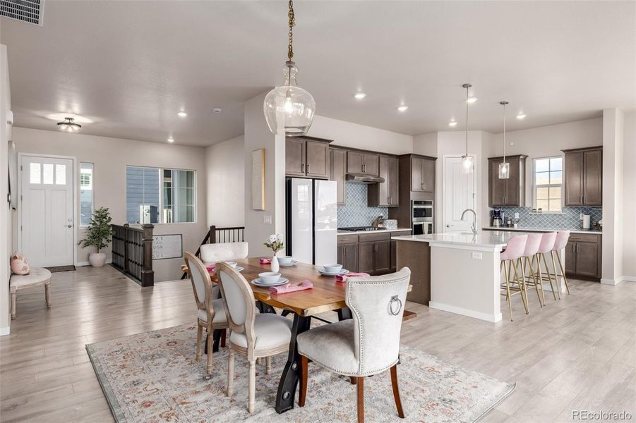 Furnished interior view inside a new home in Silver Leaf, Littleton (Image 5).