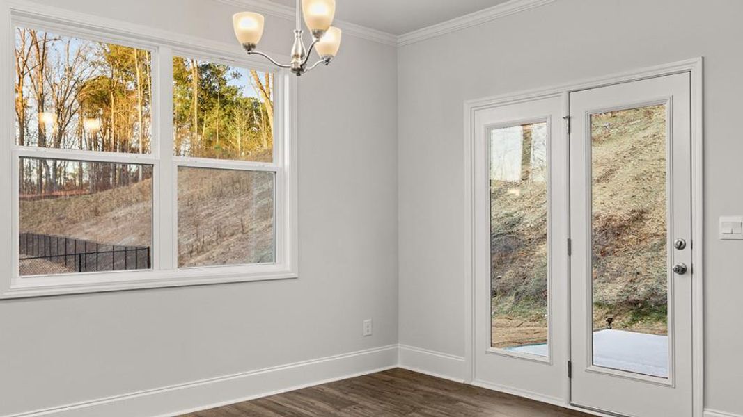Spacious, unfurnished interior of a new home in Butner Estates, South Fulton (Image 19).