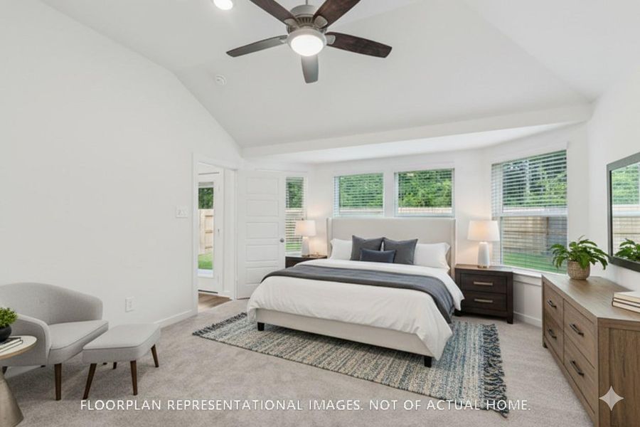 Furnished interior view inside a new home in Miller's Pond, Rosenberg (Image 12).