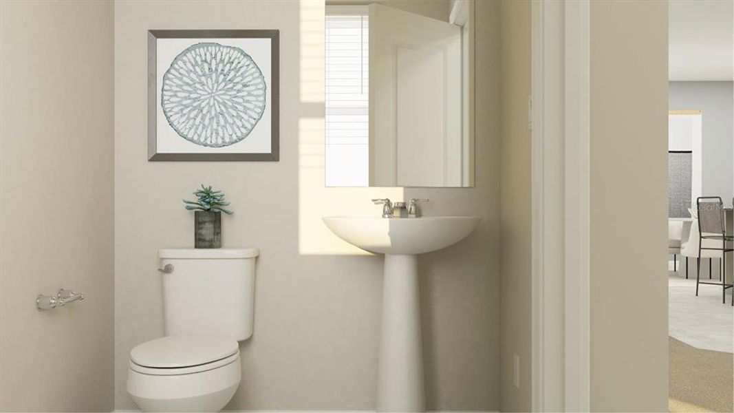 Furnished interior view inside a new home in Bridgewalk, St. Cloud (Image 5).