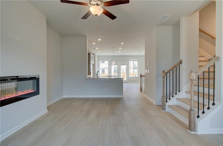 Spacious, unfurnished interior of a new home in Daybreak, Newnan (Image 12).