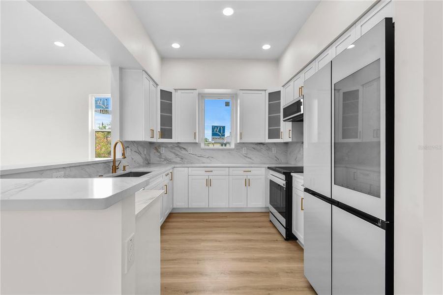 Furnished interior view inside a new home in , St. Petersburg (Image 7).