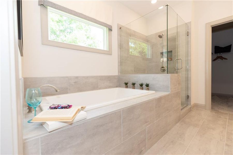 Furnished interior view inside a new home in Waterhaven Single Family, Cumming (Image 8).