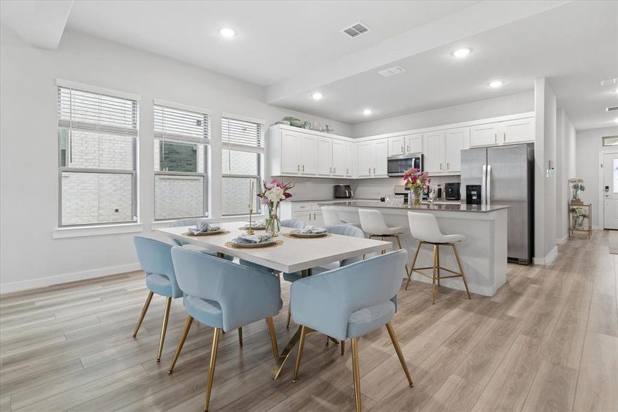Furnished interior view inside a new home in Devonshire, Forney (Image 9).