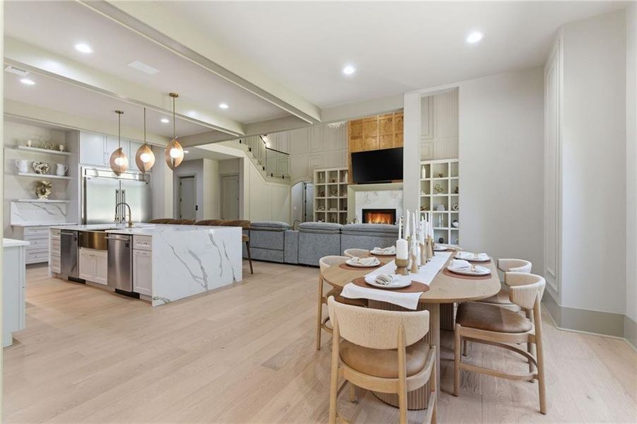 Furnished interior view inside a new home in , Tyrone (Image 45).