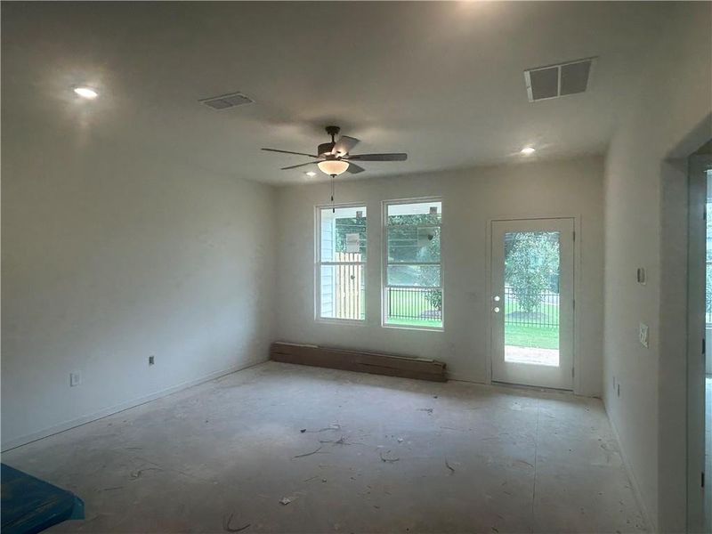In-progress construction of a new home in Harmony Walk, Cartersville, GA (Image 43).