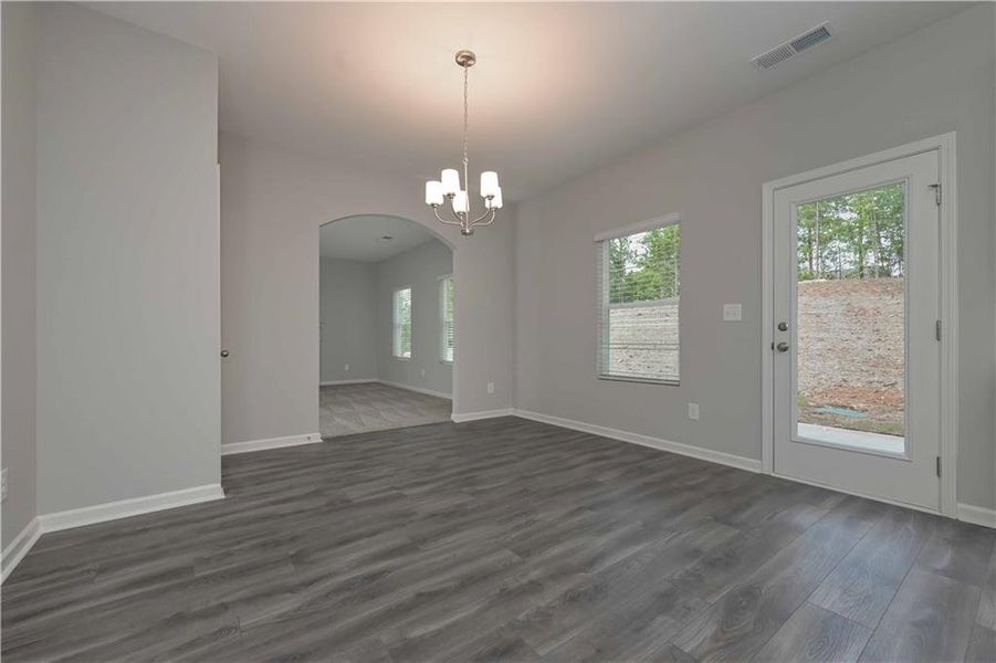 Spacious, unfurnished interior of a new home in , Newnan (Image 15). Spacious, unfurnished interior of a new home in , Newnan (Image 15).