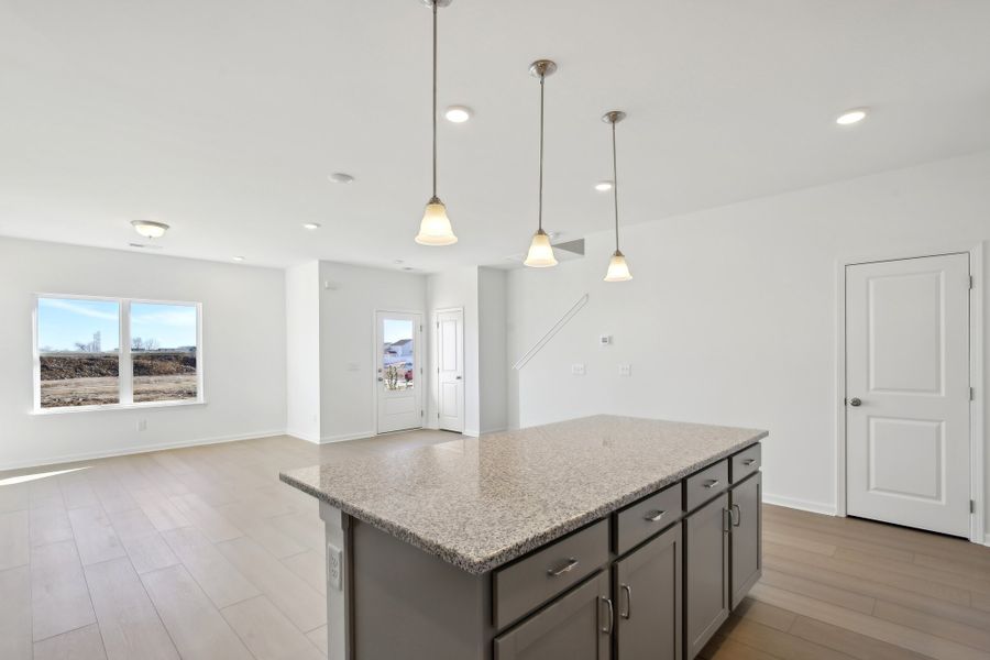 Furnished interior view inside a new home in Wilson Meadows, Clarksville (Image 11).