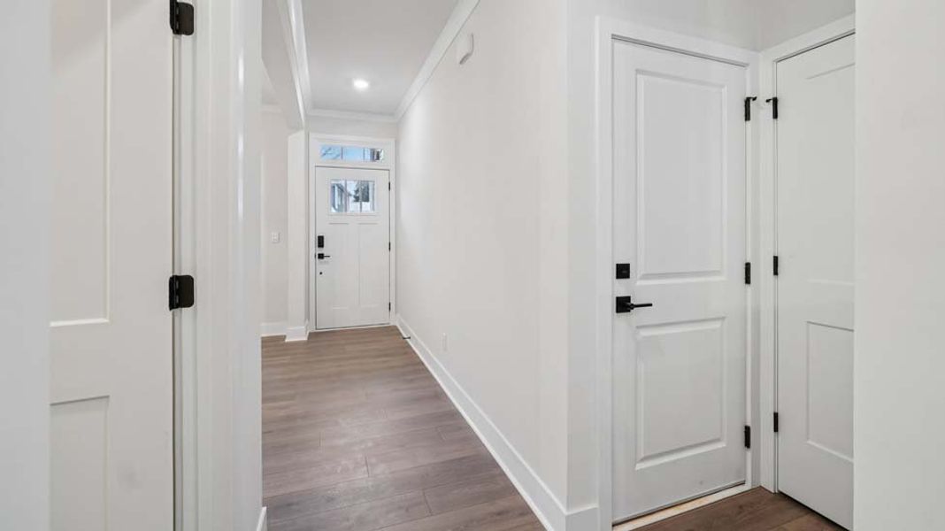 Spacious, unfurnished interior of a new home in Oak Grove Hill, Huntersville (Image 10). Spacious, unfurnished interior of a new home in Oak Grove Hill, Huntersville (Image 10).