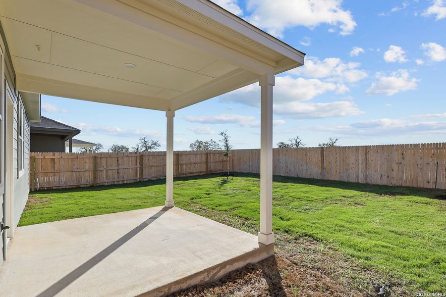 Exterior details and patio area of a home in Garden Grove, San Antonio (Image 3). Exterior details and patio area of a home in Garden Grove, San Antonio (Image 3).