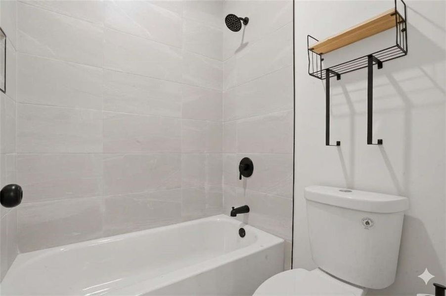 Furnished interior view inside a new home in , Atlanta (Image 13).