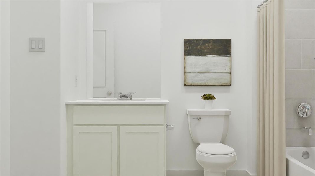 Furnished interior view inside a new home in Pleasant Hill, Bryan (Image 22). Furnished interior view inside a new home in Pleasant Hill, Bryan (Image 22).