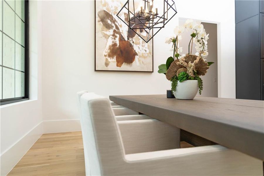 Furnished interior view inside a new home in , Stockbridge (Image 28).
