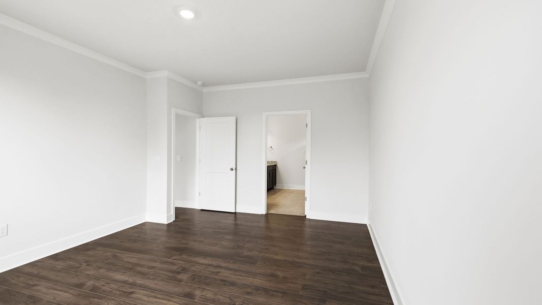 Spacious, unfurnished interior of a new home in Reserve at Tap Root Farms, Fletcher (Image 25). Spacious, unfurnished interior of a new home in Reserve at Tap Root Farms, Fletcher (Image 25).