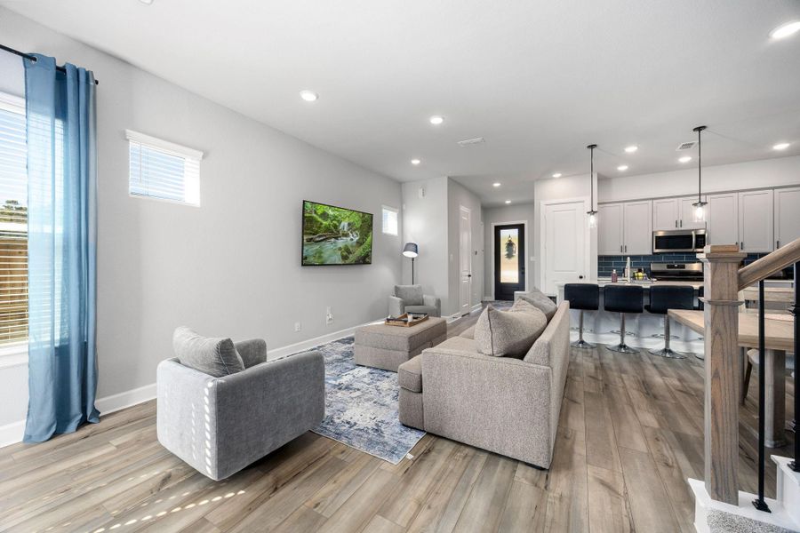 Furnished interior view inside a new home in , Humble (Image 15). Furnished interior view inside a new home in , Humble (Image 15).