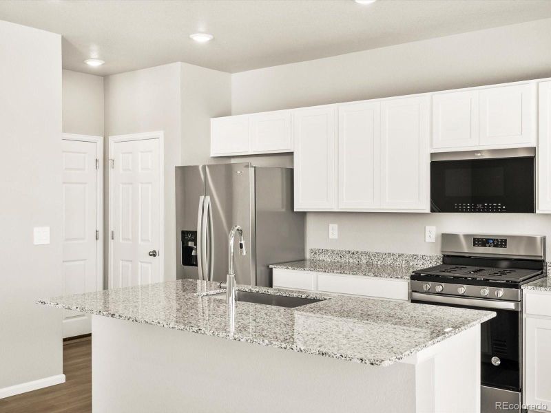 Furnished interior view inside a new home in , Commerce City (Image 7). Furnished interior view inside a new home in , Commerce City (Image 7).