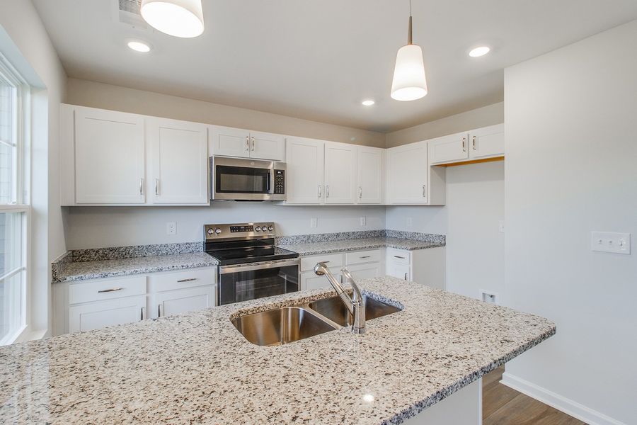 Furnished interior view inside a new home in Astoria, Columbia (Image 8).
