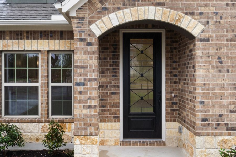Representative exterior details of a home built from the Palmer by Ashton Woods in The Estates at La Cima, San Marcos (Image 4).