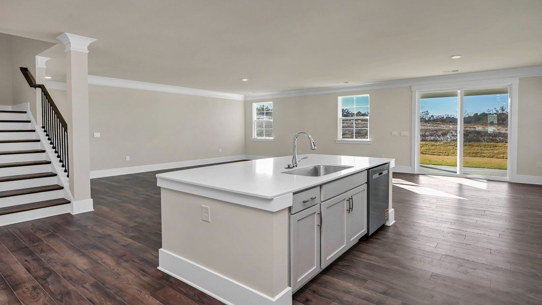 Furnished interior view inside a new home in Shell Pointe, Gilbert (Image 14).