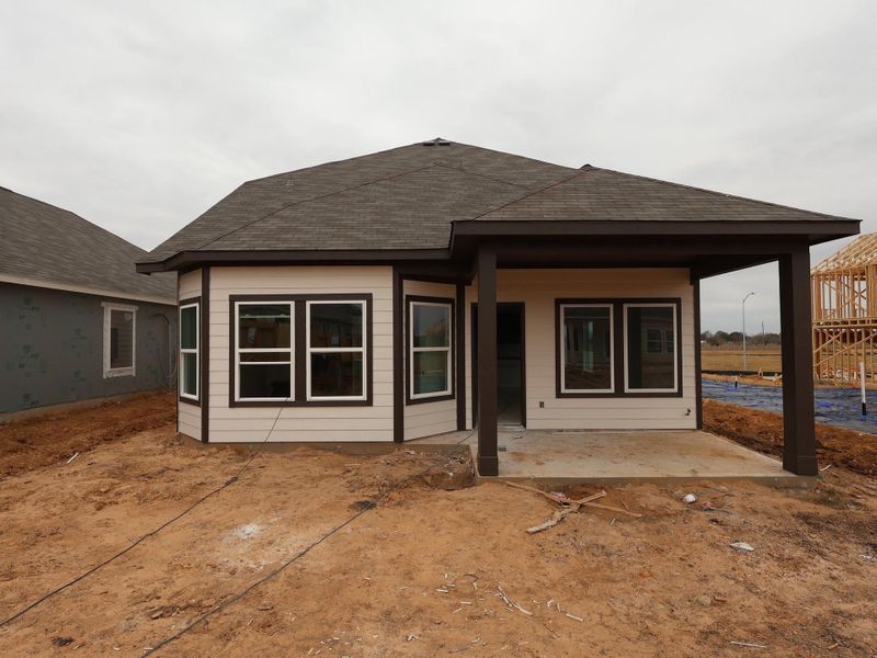 In-progress construction of a new home in Summerview, Fulshear, TX (Image 9).