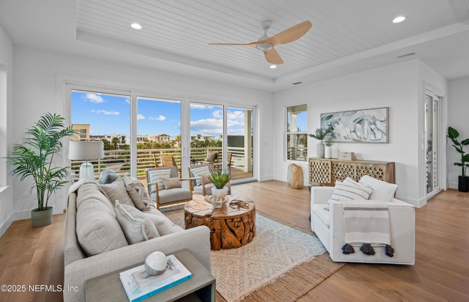 Furnished interior view inside a new home in , St. Johns (Image 25).