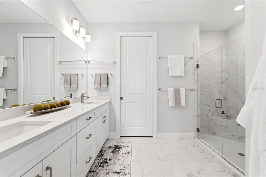 Furnished interior view inside a new home in , Wesley Chapel (Image 24).