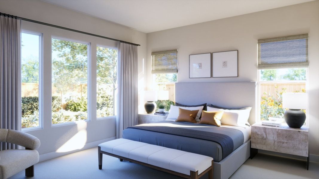 Representative furnished interior of a home built from the 5054 by Risewell Homes in Freedom at Anthem, Kyle (Image 9).