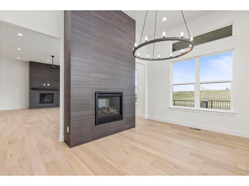 Spacious, unfurnished interior of a new home in RainDance, Windsor (Image 43).