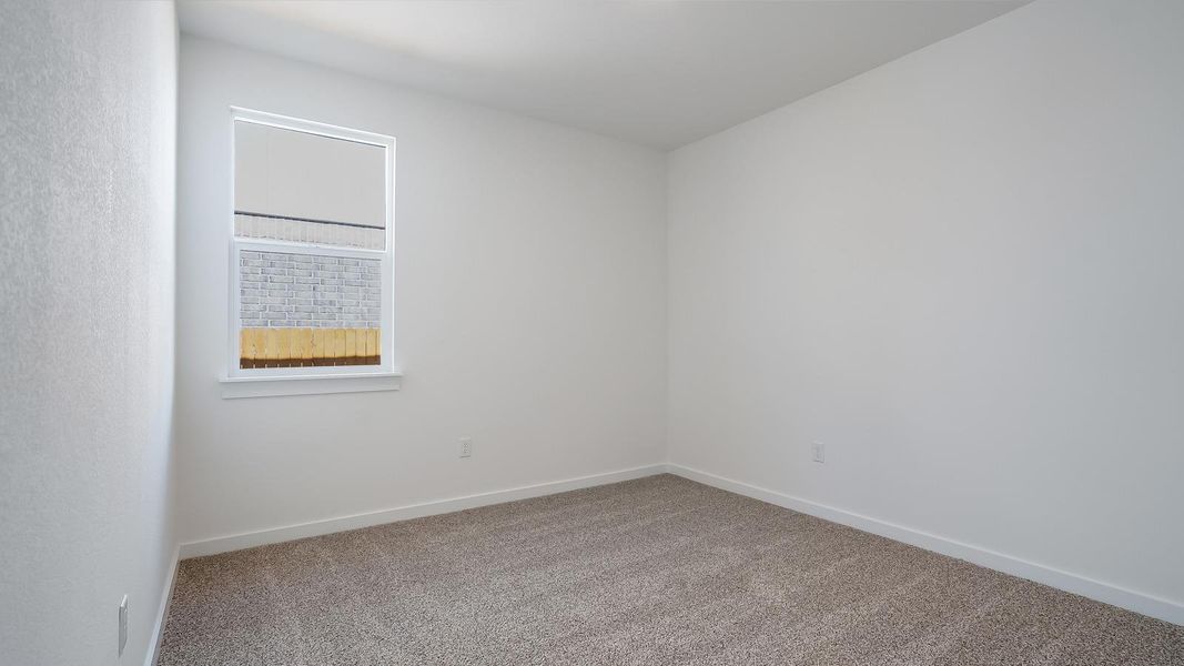 Spacious, unfurnished interior of a new home in Rosenbusch Ranch, Leander (Image 21). Spacious, unfurnished interior of a new home in Rosenbusch Ranch, Leander (Image 21).