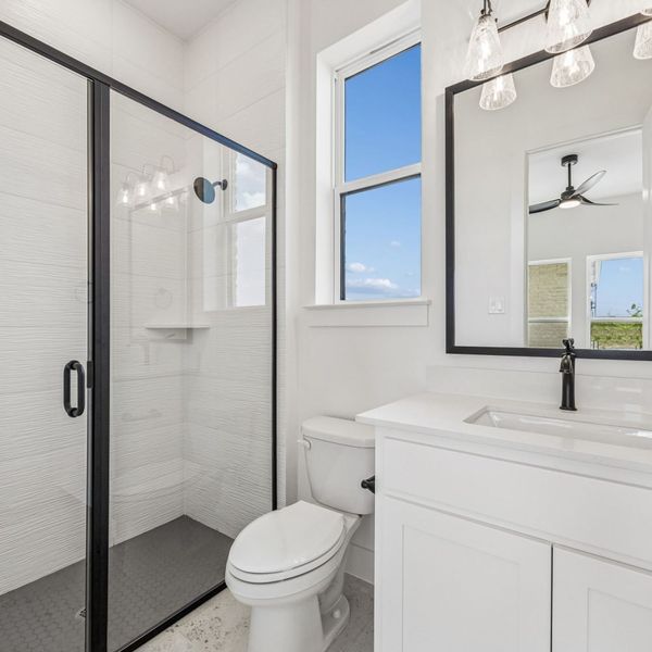 Furnished interior view inside a new home in The Parks at Wilson Creek, Celina (Image 36).