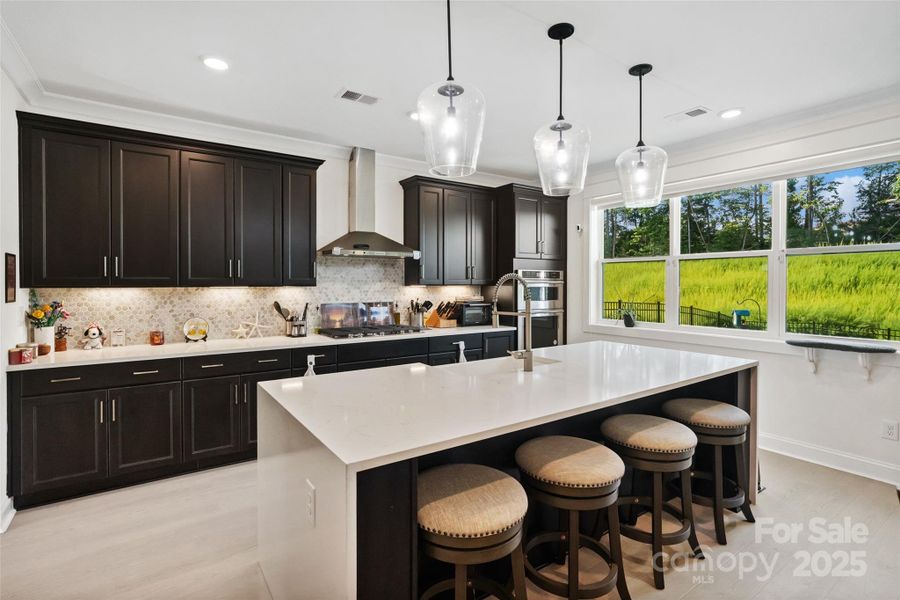 Furnished interior view inside a new home in Windell Woods, Tega Cay (Image 28).