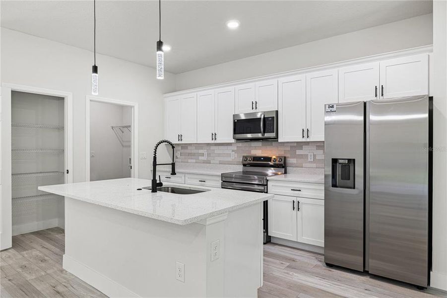 Furnished interior view inside a new home in , Citrus Springs (Image 5).