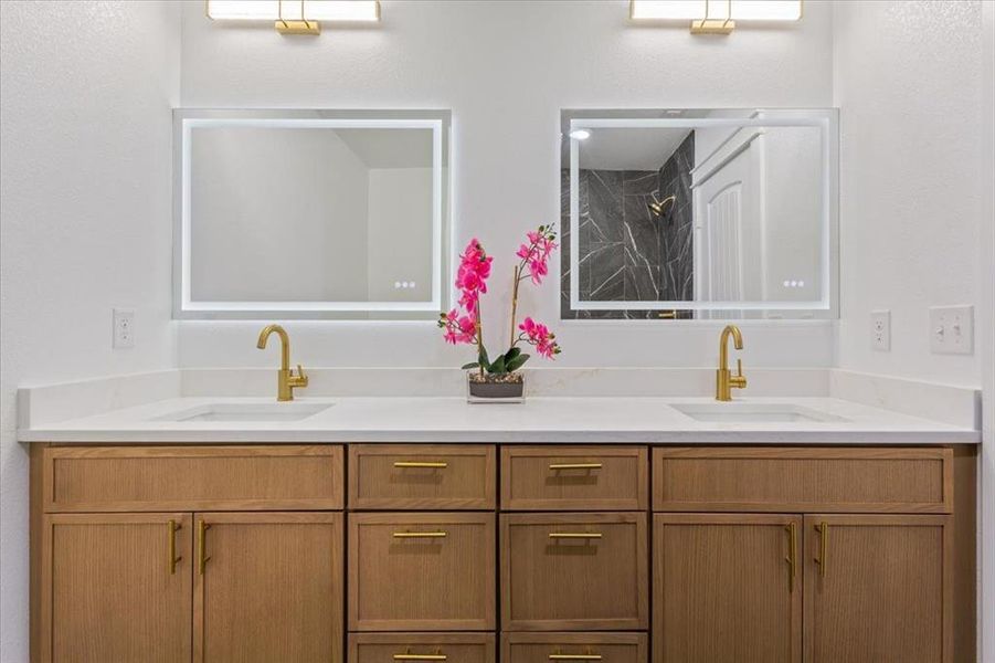 Furnished interior view inside a new home in , Waco (Image 8).